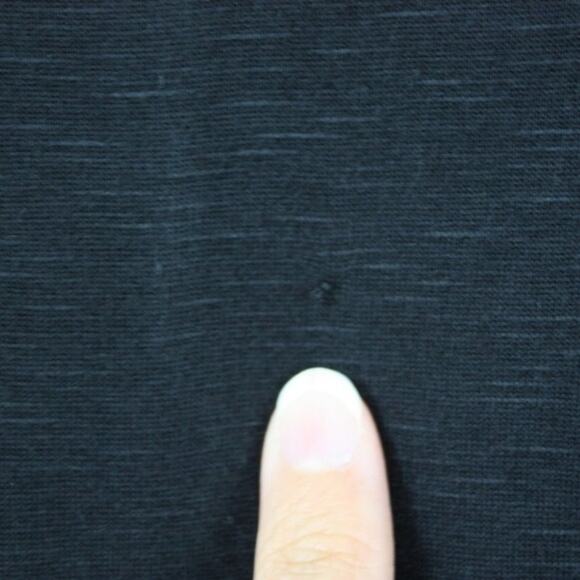 LOGO By Lori Goldstein Tunic Women's Size Small Black Basic Top - Picture 4 of 4